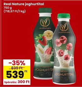 Real Nature joghurtital – Spar