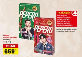 Pepero csokis pálcika – Spar
