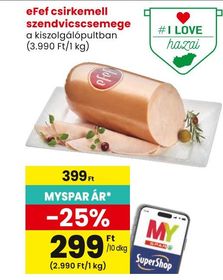 eFef csirkemell szendvicscsemege – Spar