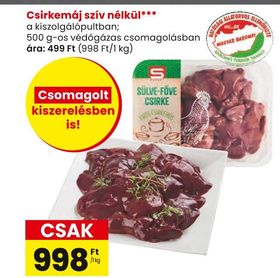 Csirkemáj szív nélkül*** – Spar