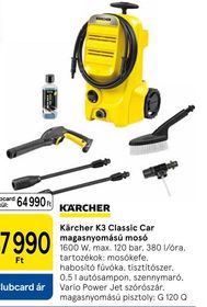 Kärcher K3 Classic Car magasnyomású mosó – Tesco