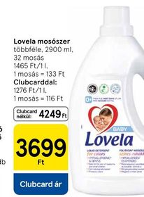 Lovela mosószer – Tesco