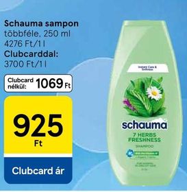 Schauma sampon – Tesco