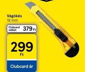 Vágókés – Tesco