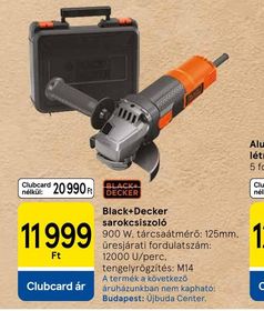 Black+Decker sarokcsiszoló – Tesco