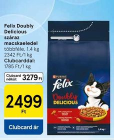 Felix Doubly Delicious száraz macskaeledel – Tesco