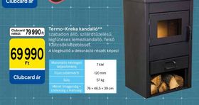 Termo-Kreka kandalló – Tesco