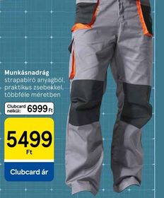 Munkásnadrág – Tesco