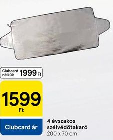 4 évszakos szélvédőtakaró – Tesco