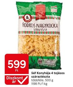 Séf Konyhája 4 tojásos száraztészta – Tesco