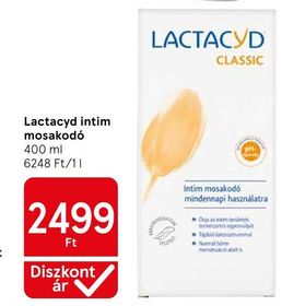 Lactacyd intim mosakodó – Tesco