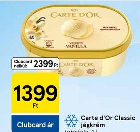 Carte d'Or Classic jégkrém – Tesco