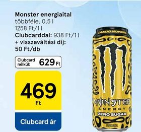 Monster energiaital – Tesco