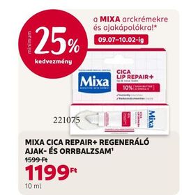 MIXA CICA REPAIR+ REGENERÁLÓ AJAK- ÉS ORRBALZSAM – Rossmann