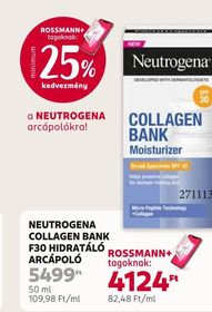 NEUTROGENA COLLAGEN BANK F30 HIDRATÁLÓ ARCÁPOLÓ – Rossmann