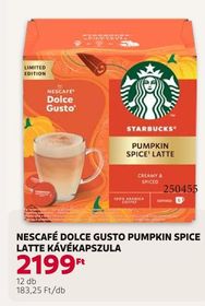 NESCAFÉ DOLCE GUSTO PUMPKIN SPICE LATTE KÁVÉKAPSZULA – Rossmann
