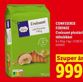 CONFISERIE FIRENZE Croissant pisztáciás töltelékkel – Lidl