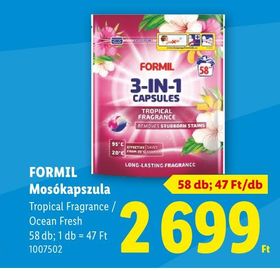 FORMIL Mosókapszula – Lidl