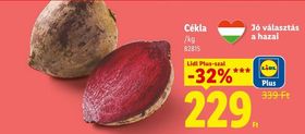 Cékla – Lidl