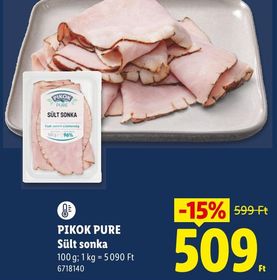 PIKOK PURE Sült sonka – Lidl
