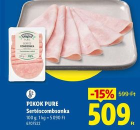 PIKOK PURE Sertéscombsonka – Lidl