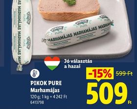 PIKOK PURE Marhamájas – Lidl