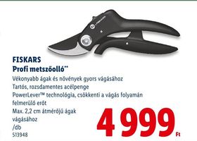 FISKARS Profi metszőolló – Lidl