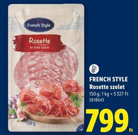 FRENCH STYLE Rosette szelet – Lidl