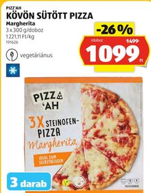 PIZZ'AH KÖVÖN SÜTÖTT PIZZA – Aldi