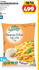 ALL SEASONS HASÁBBURGONYA – Aldi