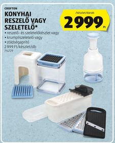 CROFTON KONYHAI RESZELŐ VAGY SZELETELŐ* – Aldi