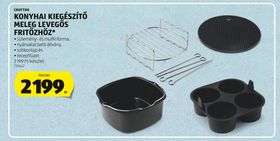 CROFTON KONYHAI KIEGÉSZÍTŐ MELEG LEVEGŐS FRITŐZHÖZ* – Aldi