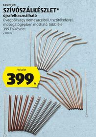 CROFTON SZÍVÓSZÁLKÉSZLET* – Aldi