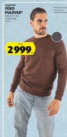 GARDENLINE FÉRFI PULÓVER* – Aldi