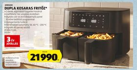 AMBIANO DUPLA KOSARAS FRITŐZ* – Aldi