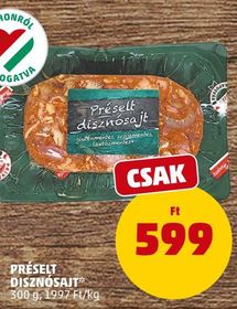 PRÉSELT DISZNÓSAJT* – Penny