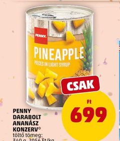 Penny PENNY DARABOLT ANANÁSZ KONZERV* – Penny
