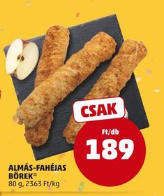 ALMÁS-FAHÉJAS BÖREK* – Penny