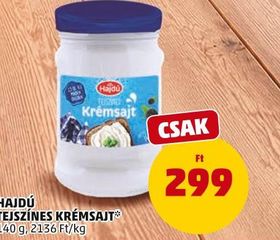 HAJDÚ TEJSZÍNES KRÉMSAJT – Penny