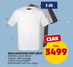NEW HAMPSHIRE FÉRFI PÓLÓ – Penny
