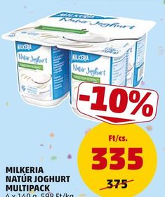 Milkeria MILKERIA NATÚR JOGHURT MULTIPACK – Penny