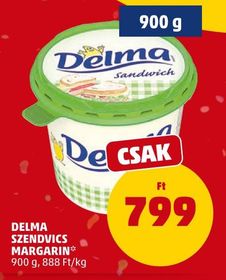 DELMA SZENDVICS MARGARIN* – Penny