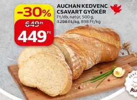 Auchan AUCHAN KEDVENC CSAVART GYÖKÉR – Auchan