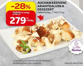 Auchan AUCHAN KEDVENC ARANYGALUSKA DESSZERT – Auchan