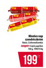 Minden nap szendvicskrém – Coop