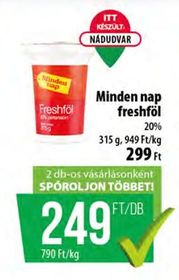 Minden nap freshföl – Coop