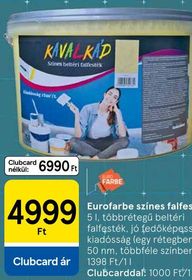 Eurofarbe színes falfesték – Tesco