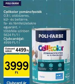 Poli-Farbe Cellkolor zománcfesték – Tesco