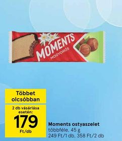 Moments ostyaszelet – Tesco