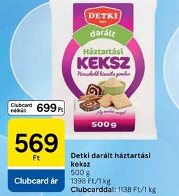 Detki darált háztartási keksz – Tesco